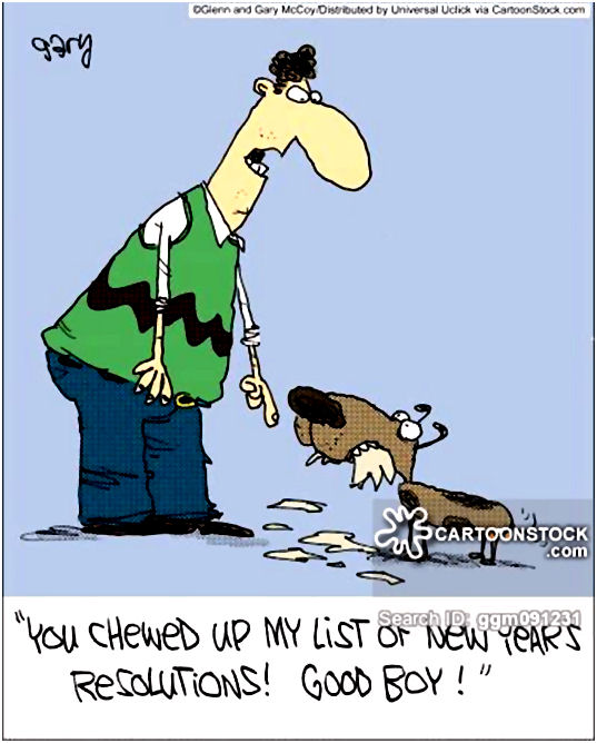 NEW YEAR RESOLUTIONS - Good Dog